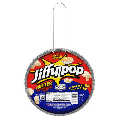 Jiffy Pop Popcorn, Butter Flavored