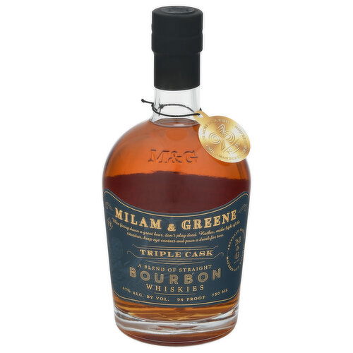 Milam & Greene Whisky, Bourbon, Triple Cask