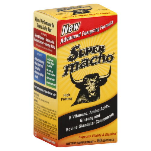 Super Macho Advanced Energizing Formula