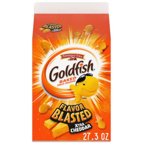 Goldfish® Flavor Blasted Xtra Cheddar Cheese Crackers