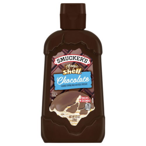 Smucker's Magic Shell Topping, Chocolate Flavored