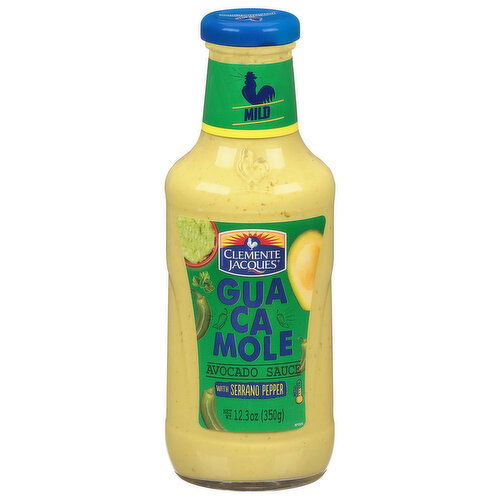 Clemente Jacques Avocado Sauce, Guacamole, Mild