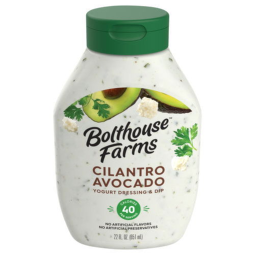 Bolthouse Farms Yogurt Dressing & Dip, Cilantro Avocado