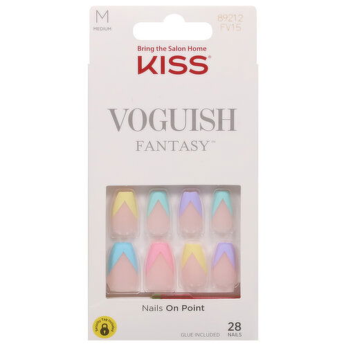 Kiss Fantasy Nails, Medium, Voguish