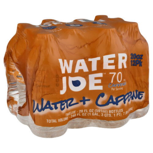 Water Joe Water + Caffeine, 12 Pack