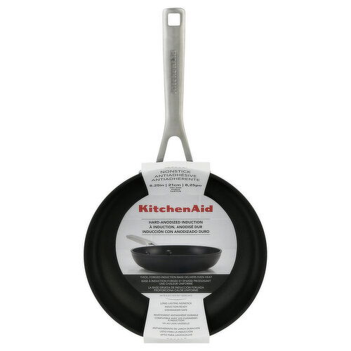 KitchenAid Fry Pan, Nonstick, Matte Black, 8.25 Inch