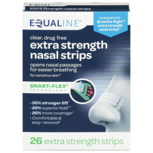 Equaline Nasal Strips, Extra Strength