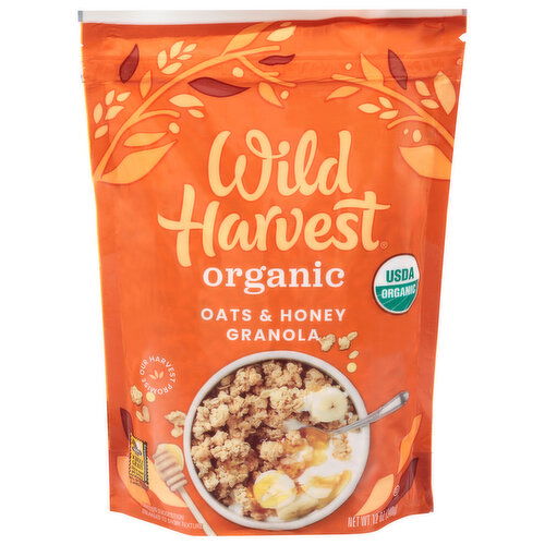 Wild Harvest Organic Oat & Honey Granola