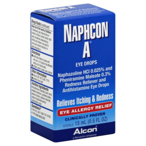 Alcon A Eye Drops, Eye Allergy Relief