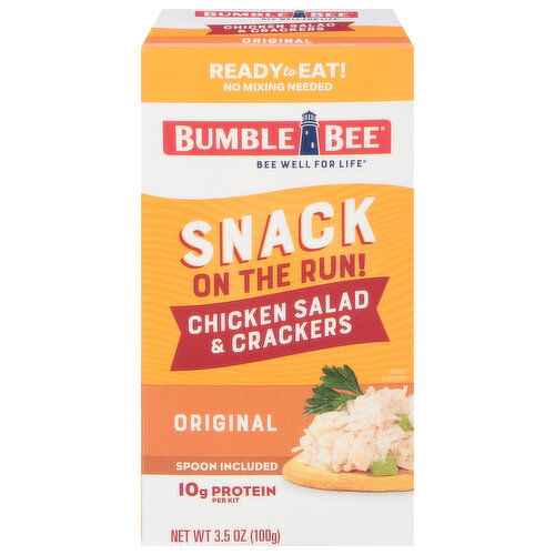 Bumble Bee Snack on the Run! Original Salad Kit, Chicken, Original