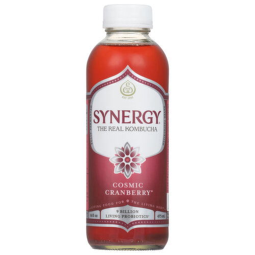 Synergy Kombucha, Cosmic Cranberry