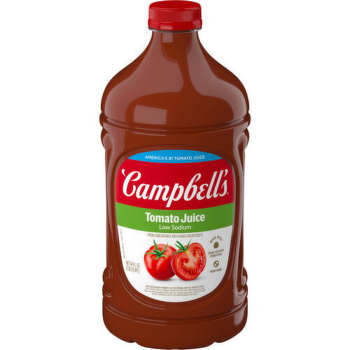 Campbell's® Low Sodium 100% Tomato Juice