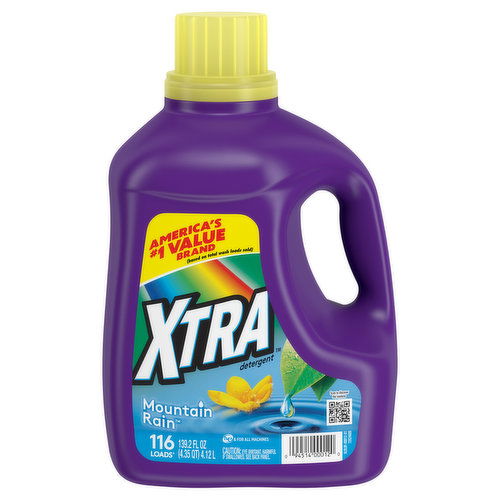 Xtra Detergent, Mountain Rain