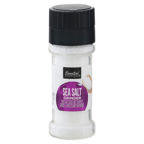 Essential Everyday Sea Salt, Grinder