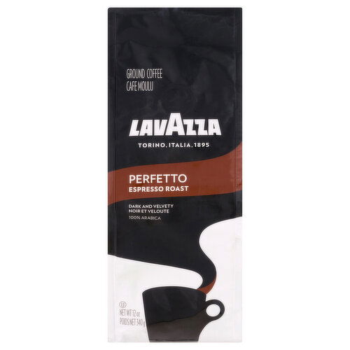 Lavazza Coffee, Ground, Medium Roast, House Blend Perfetto