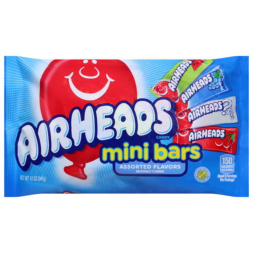 AirHeads Mini Bars Assorted Flavors Candy