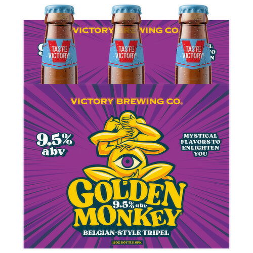 Victory Brewing Co Belgian-Style Tripel Golden Monkey Beer