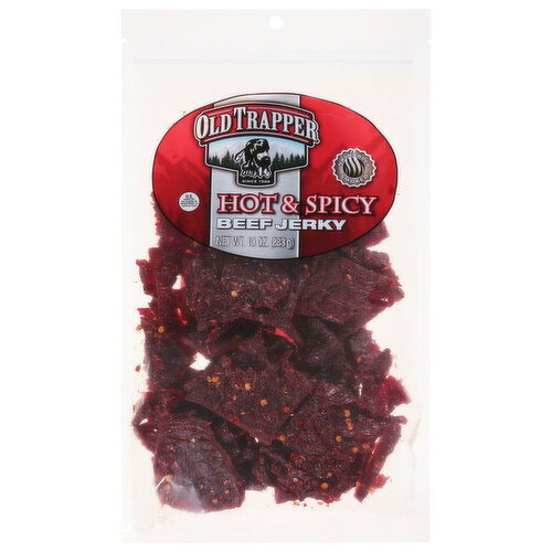 Old Trapper Beef Jerky, Hot & Spicy