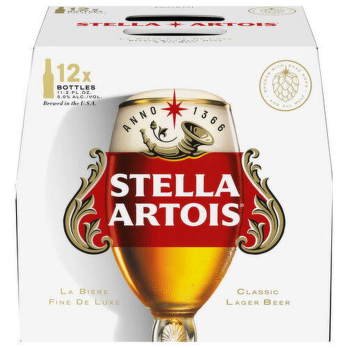 Stella Artois Beer, Lager, Premium