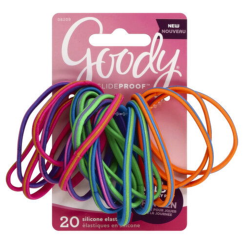 Goody SlideProof Elastics, Silicone