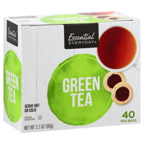 Essential Everyday Green Tea, Tea Bags