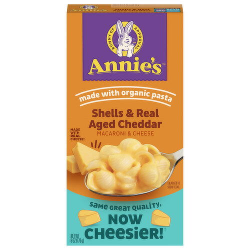 Annie's Shells & Real Aged Cheddar Macaroni & Cheese