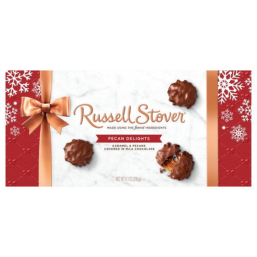 Russell Stover Milk Chocolate, Pecan Delights