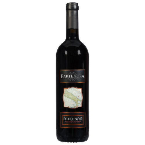 Bartenura Red Wine, Semi Sweet, Dolce Noir