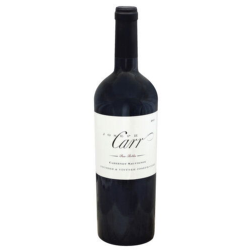 Joseph Carr Cabernet Sauvignon, Paso Robles, 2015