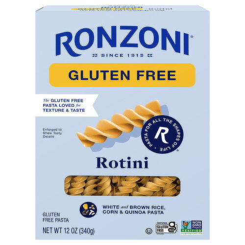 Ronzoni Rotini, Gluten Free