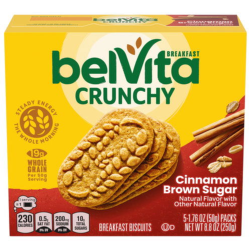 belVita Cinnamon Brown Sugar Breakfast Biscuits