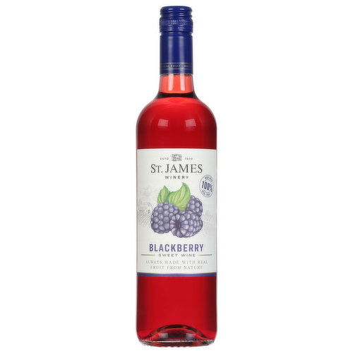 St. James Winery Sweet Wine, Blackberry