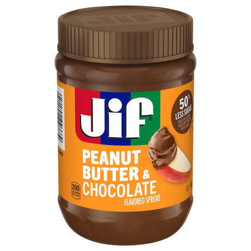 Jif Spread, Peanut Butter & Chocolate Flavored