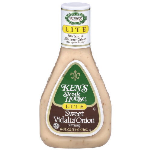 Ken's Steak House Lite Gluten Free Sweet Vidalia Onion Dressing