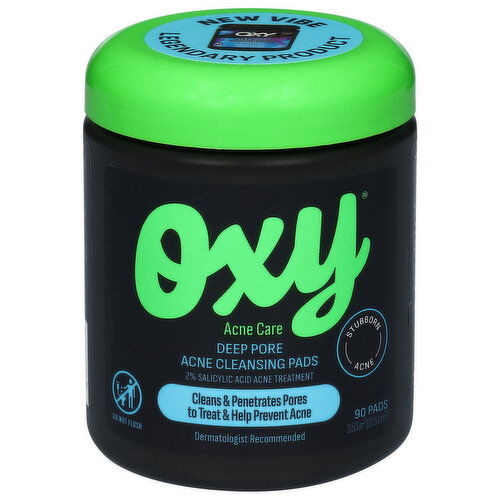 Oxy Acne Cleansing Pads, Deep Pore, Acne Care