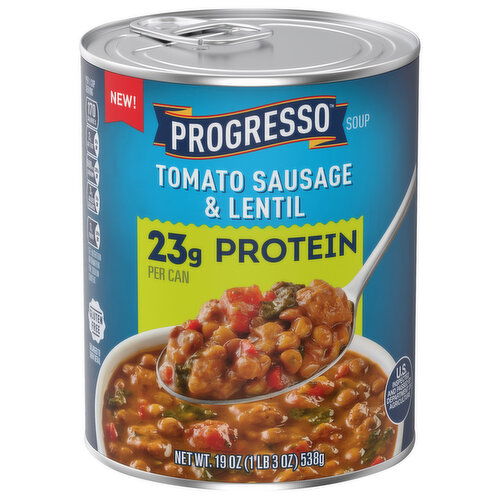 Progresso Tomato Sausage & Lentil Soup