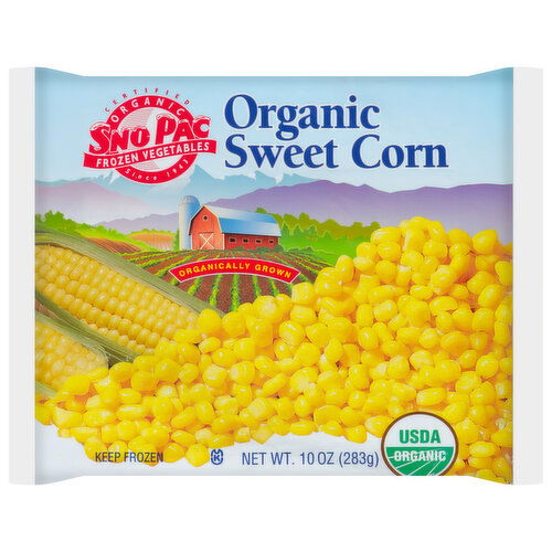 Sno Pac Sweet Corn, Organic