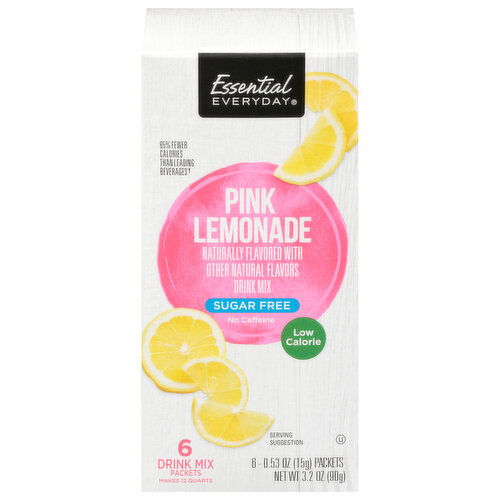 Essential Everyday Drink Mix, Pink Lemonade, Sugar Free