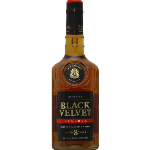 Black Velvet Whisky, Blended Canadian