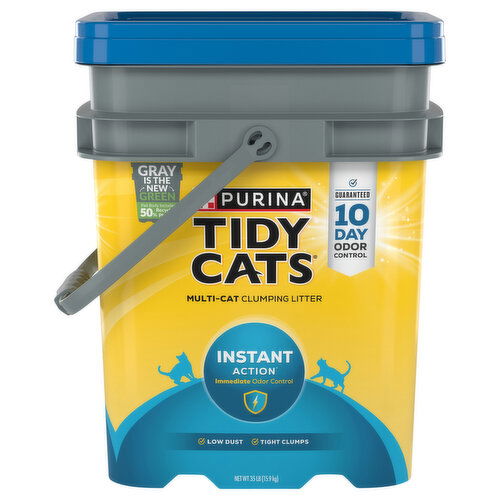 Tidy Cats Clumping Litter, Multi-Cat, Instant Action