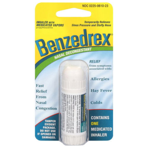 Benzedrex Nasal Decongestant