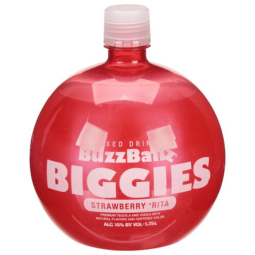 BuzzBallz Mixed Drinks, Strawberry 'Rita