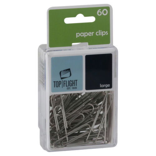 Top Flight Paper Clips, Large