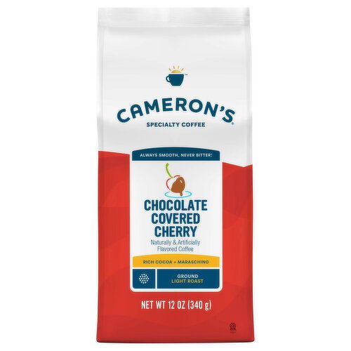 Cameron's Coffee, Ground, Light Roast, Chocolate Covered Cherry