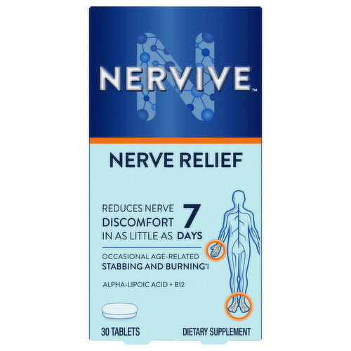 Nervive Nerve Relief, Tablets