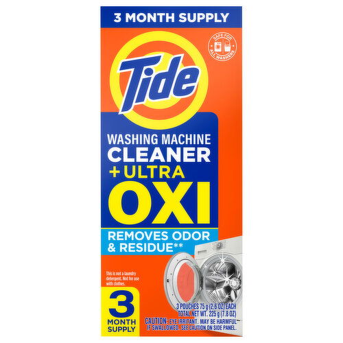 Tide Washing Machine Cleaner + Ultra Oxi