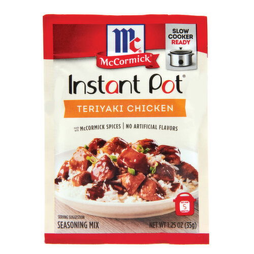 McCormick Instant Pot Teriyaki Chicken Instant Pot Seasoning Mix