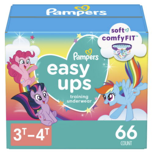 Pampers Easy Ups Easy Ups Training Underwear Girls Size 4 3T4T