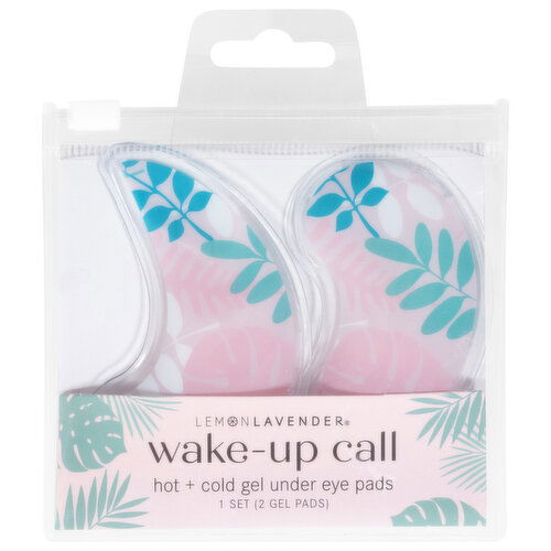 Lemon Lavender Under Eye Pads, Hot + Cold Gel, Wake-Up Call