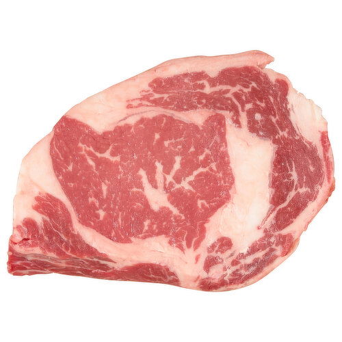 Cub USDA Choice Boneless Beef, Ribeye Steak, Jumbo Pack, Full Service